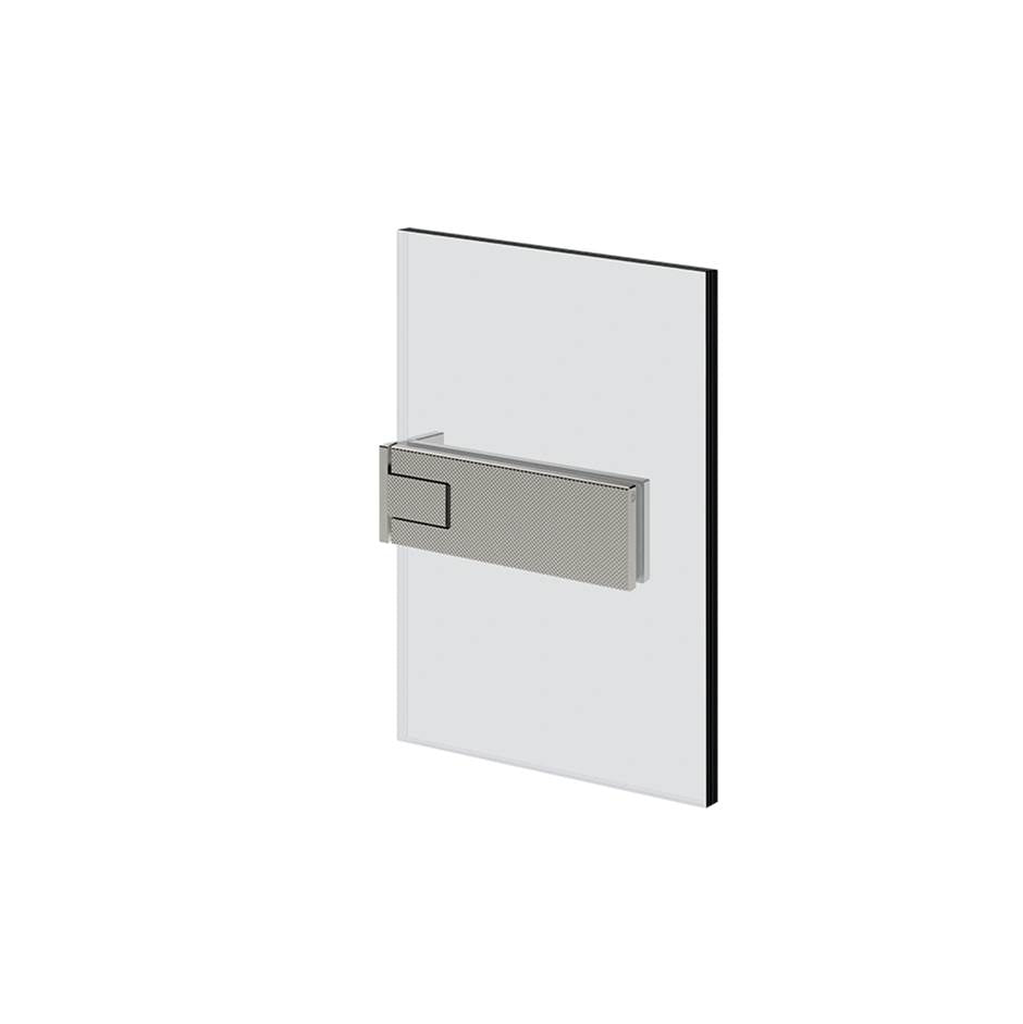 Gessi 67601 Shower G Wall-Glass Self-Centering Hinge. Diamantato.