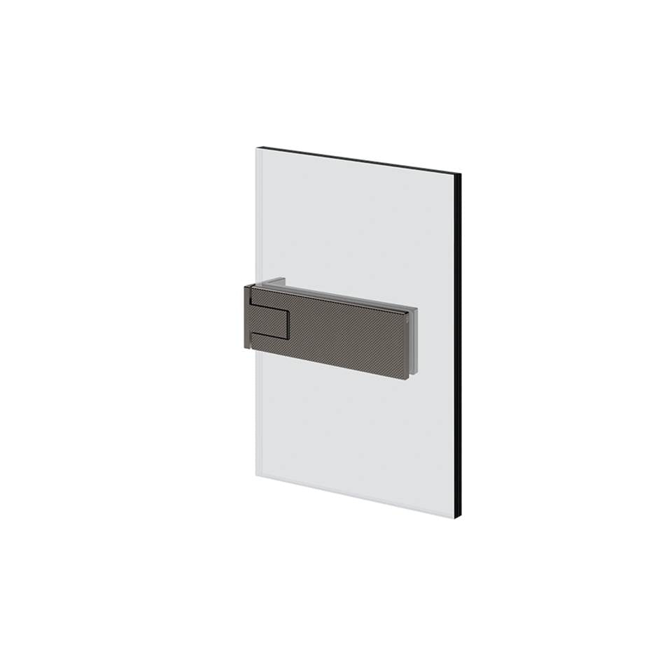 Gessi 67601 Shower G Wall-Glass Self-Centering Hinge. Diamantato.