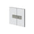 Gessi 67603 Shower G Glass-Glass Self-Centering Hinge. Diamantato.If The Door Exceeds 110 Lbs Or 39-3/8" Width.