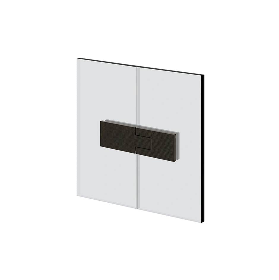 Gessi 67603 Shower G Glass-Glass Self-Centering Hinge. Diamantato.If The Door Exceeds 110 Lbs Or 39-3/8" Width.