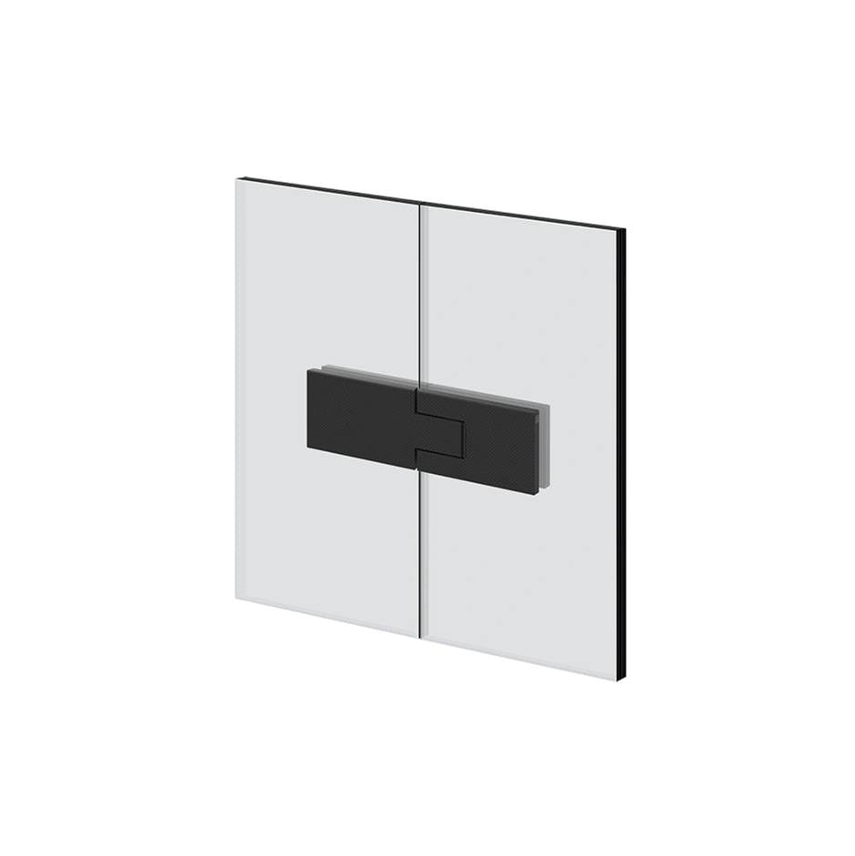 Gessi 67603 Shower G Glass-Glass Self-Centering Hinge. Diamantato.If The Door Exceeds 110 Lbs Or 39-3/8" Width.