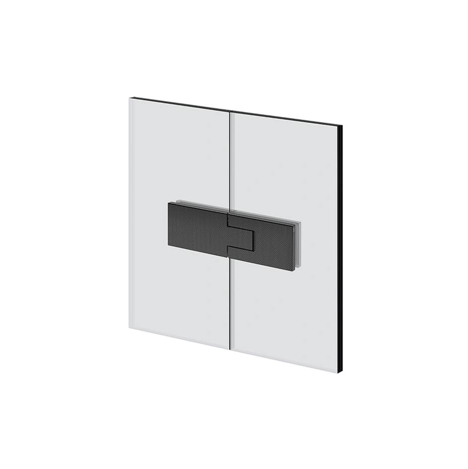 Gessi 67603 Shower G Glass-Glass Self-Centering Hinge. Diamantato.If The Door Exceeds 110 Lbs Or 39-3/8" Width.