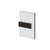 Gessi 67605 Shower G Wall-Glass Clamp. Diamantato