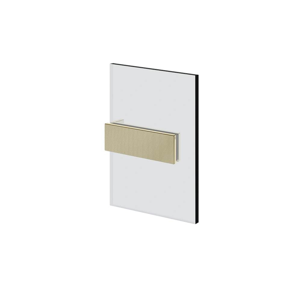 Gessi 67605 Shower G Wall-Glass Clamp. Diamantato
