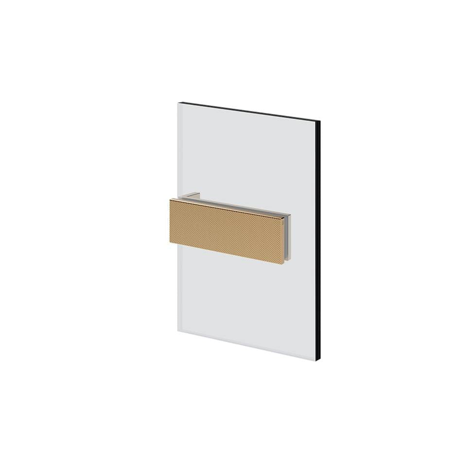 Gessi 67605 Shower G Wall-Glass Clamp. Diamantato
