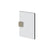 Gessi 67606 Shower G Wall-Glass Clamp. Diamantato