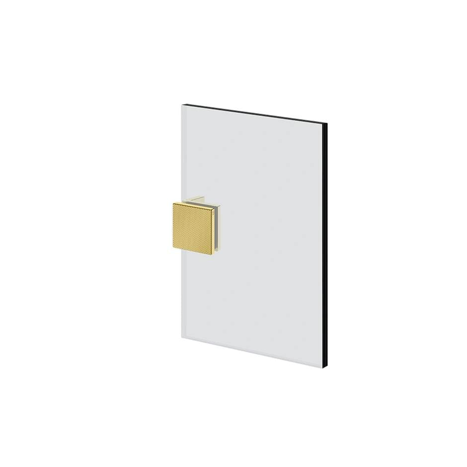 Gessi 67606 Shower G Wall-Glass Clamp. Diamantato