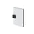 Gessi 67606 Shower G Wall-Glass Clamp. Diamantato
