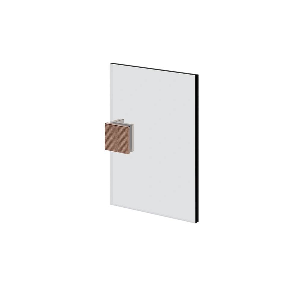 Gessi 67606 Shower G Wall-Glass Clamp. Diamantato