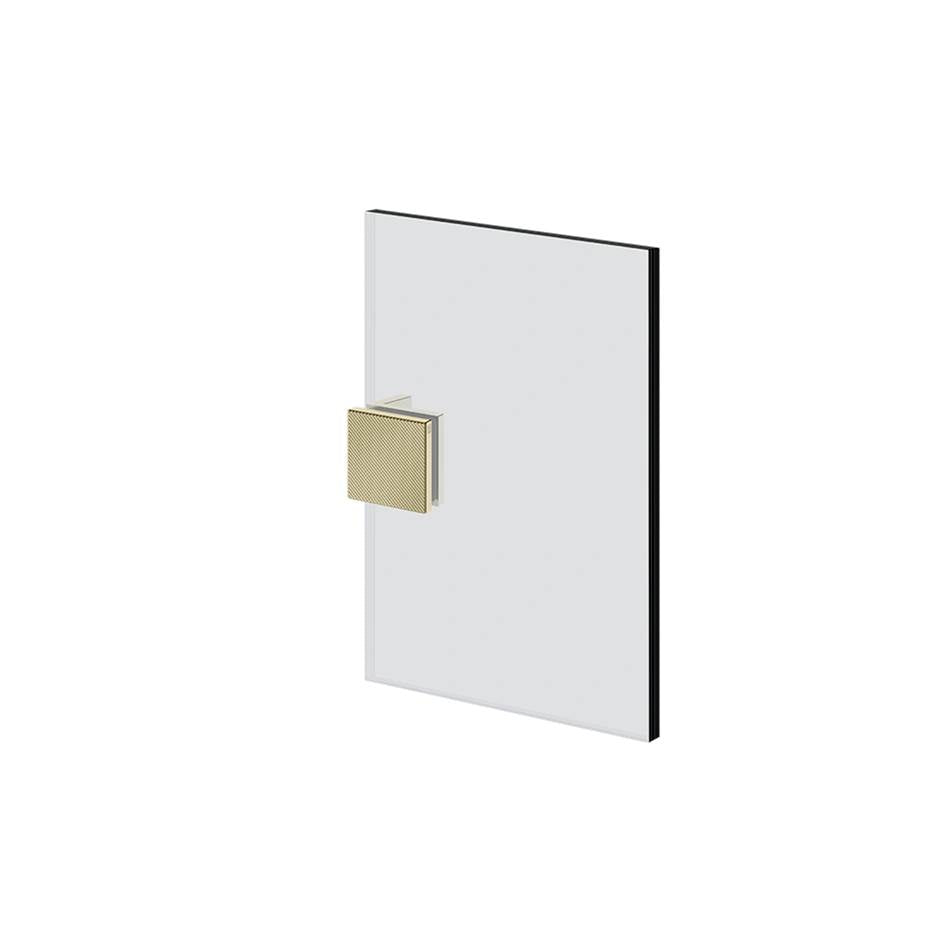 Gessi 67606 Shower G Wall-Glass Clamp. Diamantato