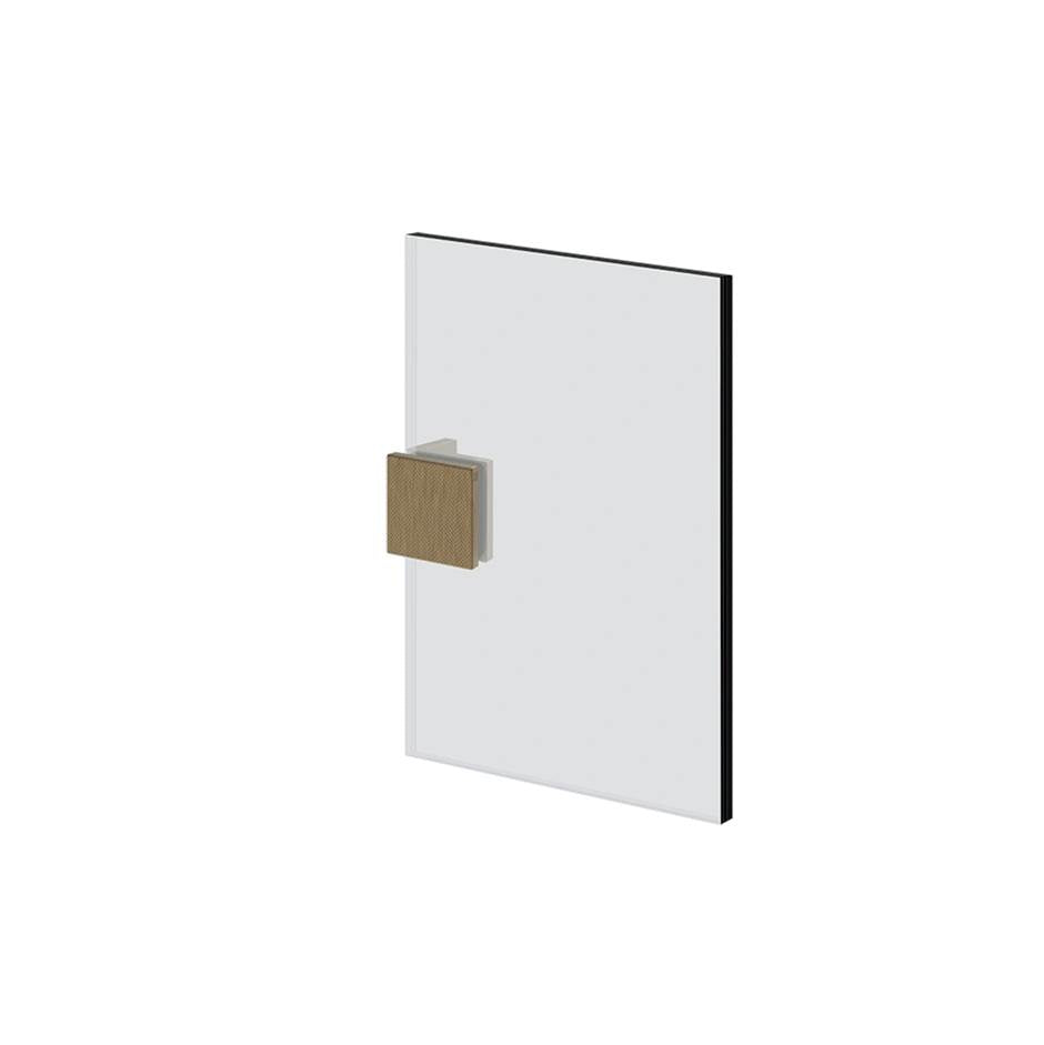 Gessi 67606 Shower G Wall-Glass Clamp. Diamantato