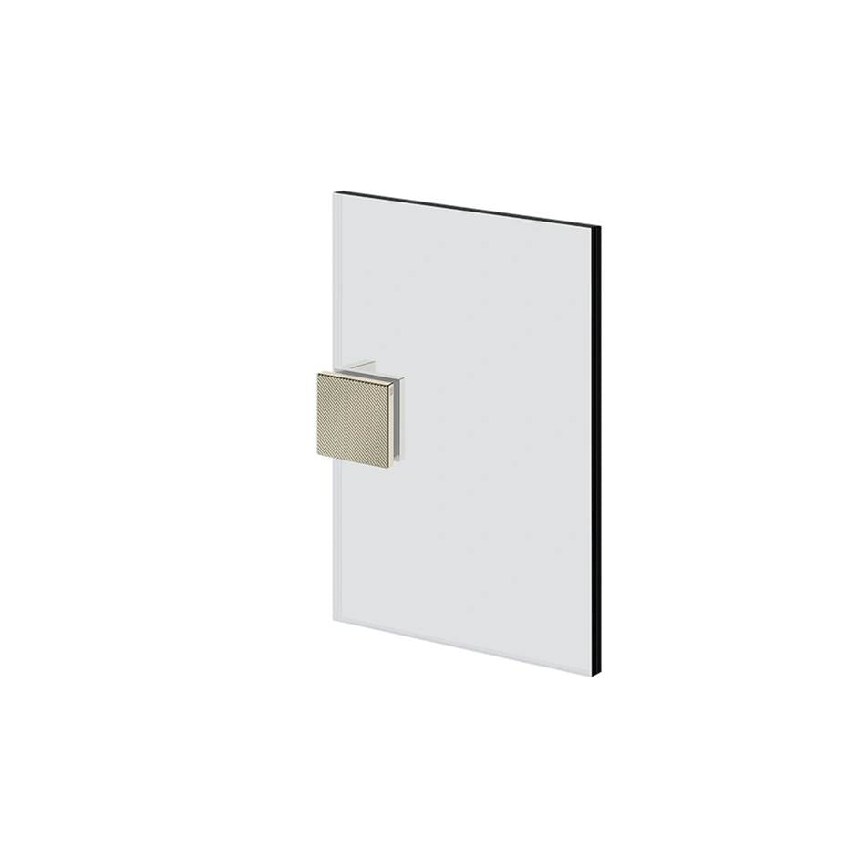 Gessi 67606 Shower G Wall-Glass Clamp. Diamantato