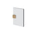 Gessi 67606 Shower G Wall-Glass Clamp. Diamantato