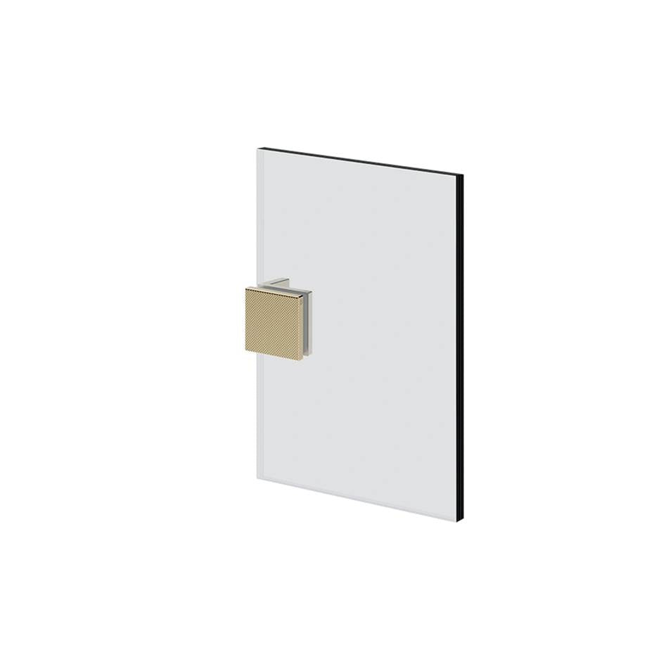 Gessi 67606 Shower G Wall-Glass Clamp. Diamantato