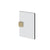 Gessi 67606 Shower G Wall-Glass Clamp. Diamantato