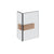 Gessi 67607 Shower G Angular Glass-Glass Clamp. Diamantato - Parent