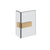 Gessi 67607 Shower G Angular Glass-Glass Clamp. Diamantato