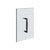 Gessi 67621 Shower G 8" Handle. Vertical/Horizontal Installation. Diamantato