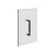 Gessi 67621 Shower G 8" Handle. Vertical/Horizontal Installation. Diamantato