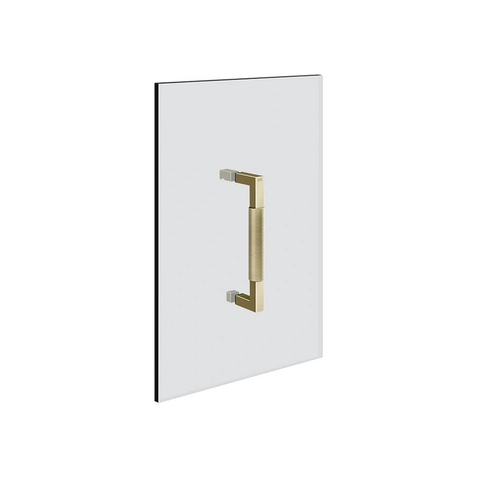 Gessi 67621 Shower G 8" Handle. Vertical/Horizontal Installation. Diamantato
