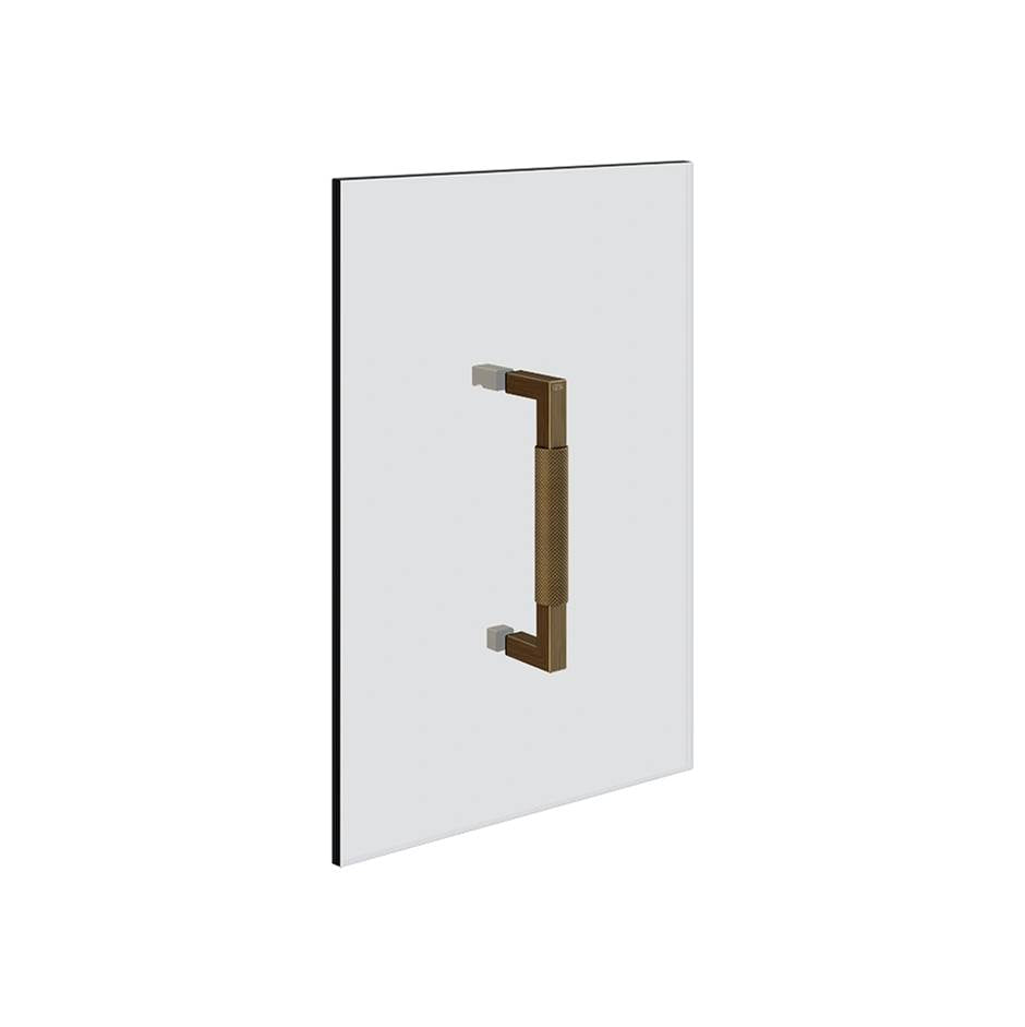Gessi 67621 Shower G 8" Handle. Vertical/Horizontal Installation. Diamantato