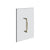 Gessi 67621 Shower G 8" Handle. Vertical/Horizontal Installation. Diamantato