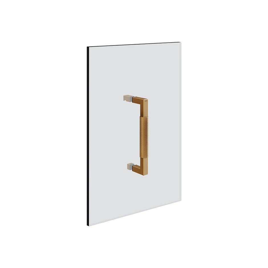 Gessi 67621 Shower G 8" Handle. Vertical/Horizontal Installation. Diamantato