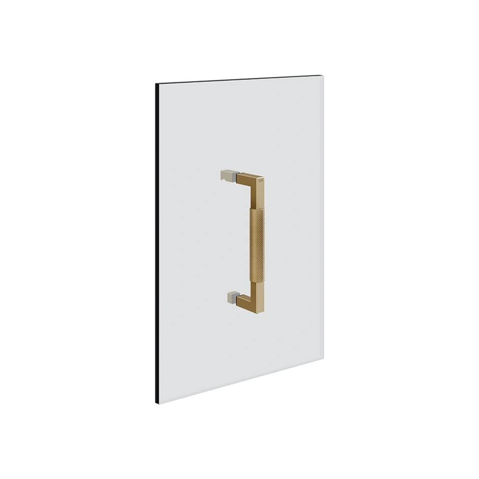 Gessi 67621 Shower G 8" Handle. Vertical/Horizontal Installation. Diamantato
