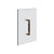 Gessi 67621 Shower G 8" Handle. Vertical/Horizontal Installation. Diamantato