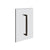 Gessi 67623 Shower G 12" Handle. Vertical/Horizontal Installation. Diamantato