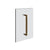 Gessi 67623 Shower G 12" Handle. Vertical/Horizontal Installation. Diamantato
