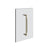 Gessi 67623 Shower G 12" Handle. Vertical/Horizontal Installation. Diamantato