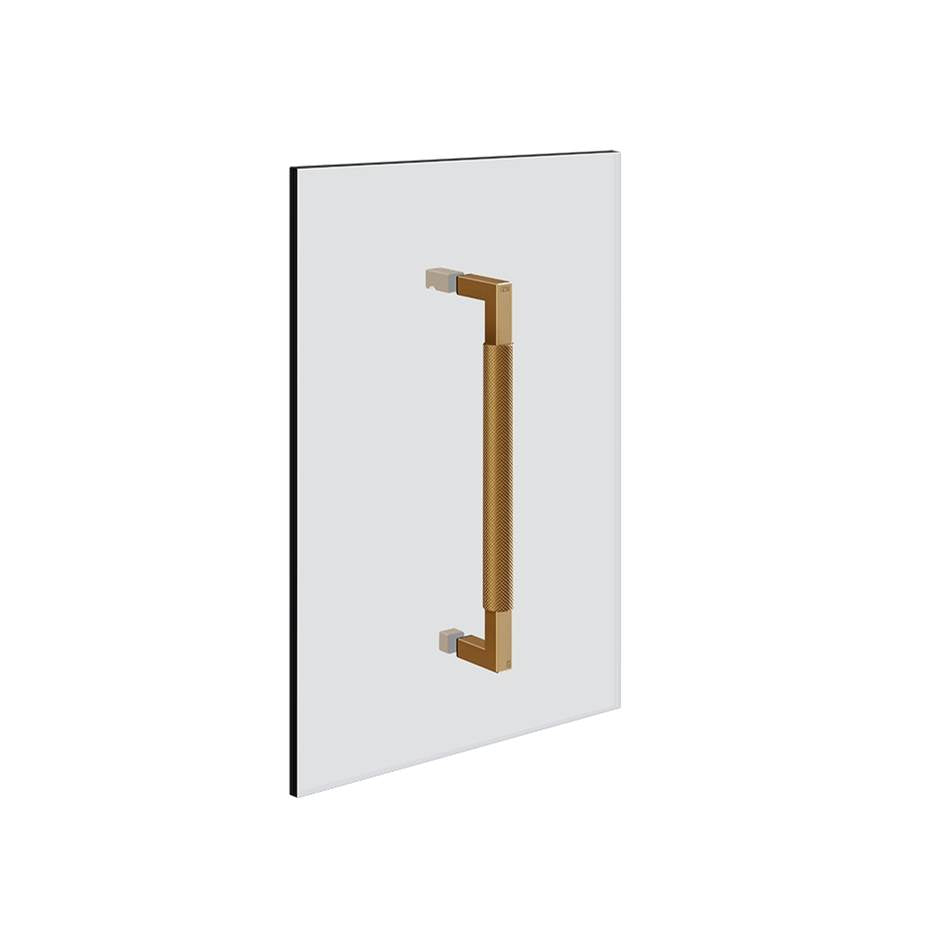 Gessi 67623 Shower G 12" Handle. Vertical/Horizontal Installation. Diamantato