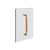 Gessi 67623 Shower G 12" Handle. Vertical/Horizontal Installation. Diamantato