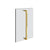 Gessi 67625 Shower G 18" Handle. Vertical/Horizontal Installation. Diamantato