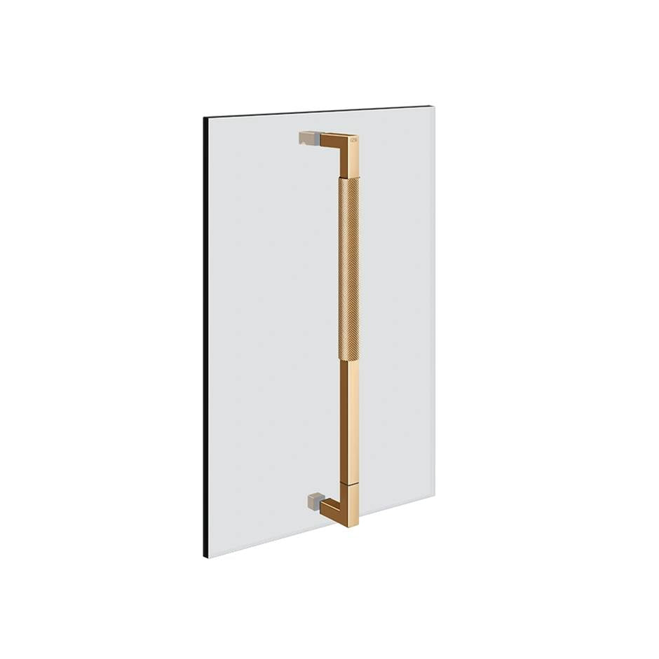 Gessi 67625 Shower G 18" Handle. Vertical/Horizontal Installation. Diamantato