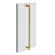 Gessi 67627 Shower G 24" Handle. Vertical/Horizontal Installation. Diamantato