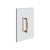 Gessi 67631 Shower G 8" Double Handle. Vertical/Horizontal Installation. Diamantato - Parent