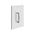Gessi 67631 Shower G 8" Double Handle. Vertical/Horizontal Installation. Diamantato