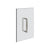 Gessi 67631 Shower G 8" Double Handle. Vertical/Horizontal Installation. Diamantato