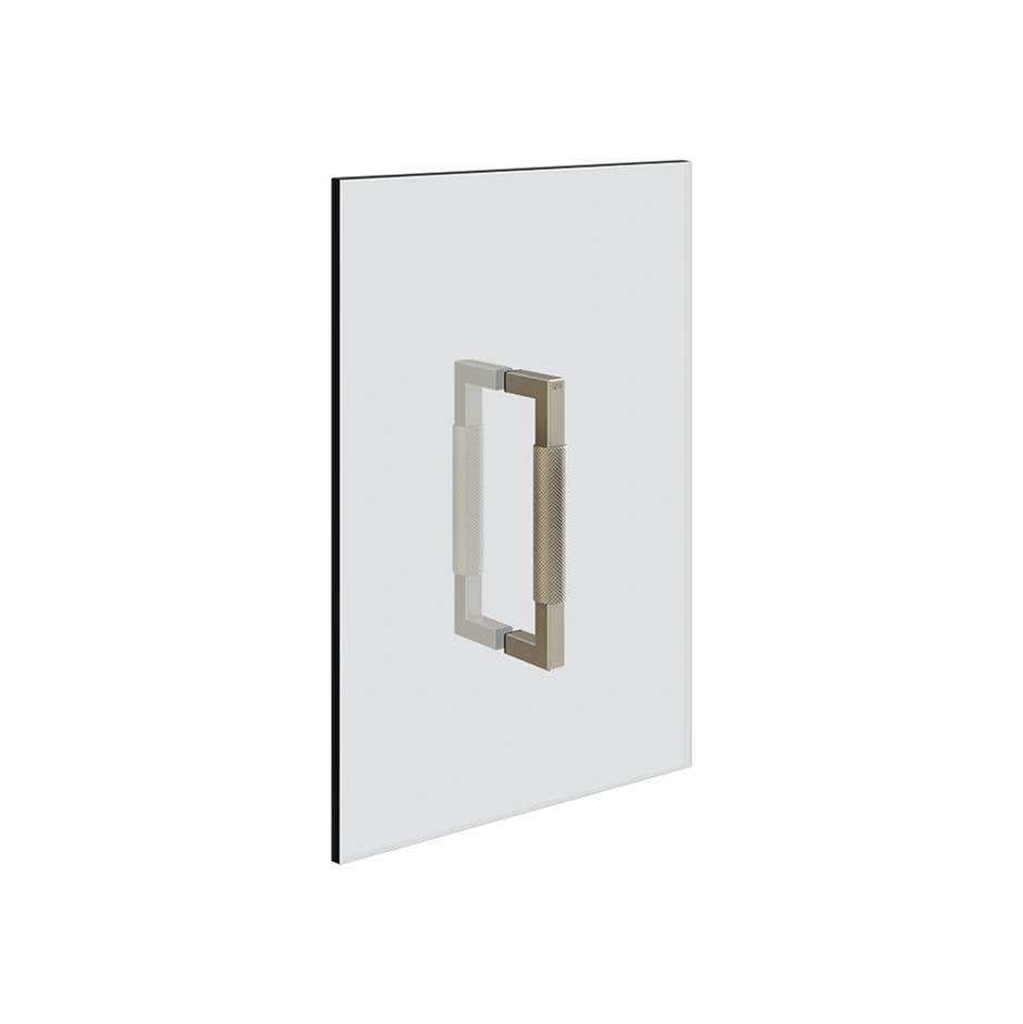 Gessi 67631 Shower G 8" Double Handle. Vertical/Horizontal Installation. Diamantato