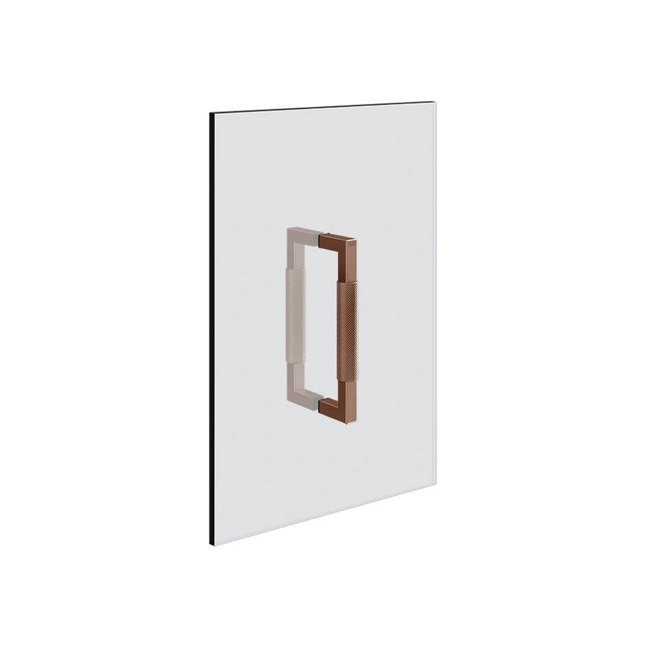 Gessi 67631 Shower G 8" Double Handle. Vertical/Horizontal Installation. Diamantato