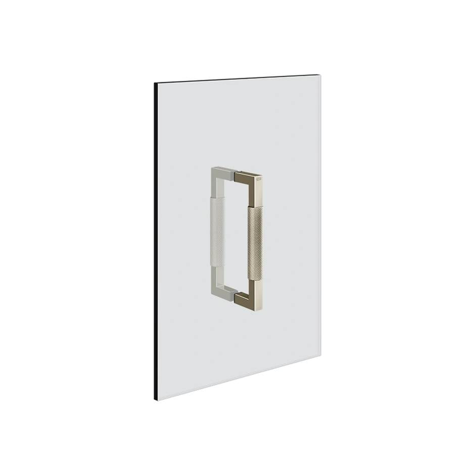Gessi 67631 Shower G 8" Double Handle. Vertical/Horizontal Installation. Diamantato