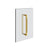 Gessi 67633 Shower G 12" Double Handle. Vertical/Horizontal Installation. Diamantato