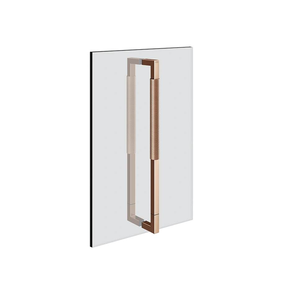 Gessi 67635 Shower G 18" Double Handle. Vertical/Horizontal Installation. Diamantato - Parent