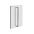 Gessi 67635 Shower G 18" Double Handle. Vertical/Horizontal Installation. Diamantato