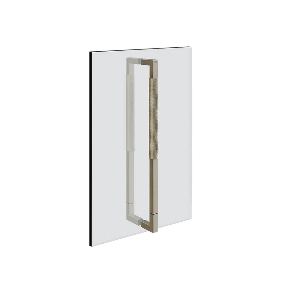 Gessi 67635 Shower G 18" Double Handle. Vertical/Horizontal Installation. Diamantato