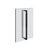 Gessi 67635 Shower G 18" Double Handle. Vertical/Horizontal Installation. Diamantato