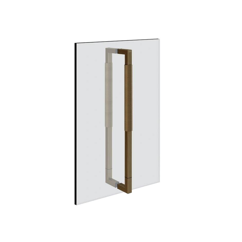 Gessi 67635 Shower G 18" Double Handle. Vertical/Horizontal Installation. Diamantato
