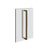 Gessi 67635 Shower G 18" Double Handle. Vertical/Horizontal Installation. Diamantato